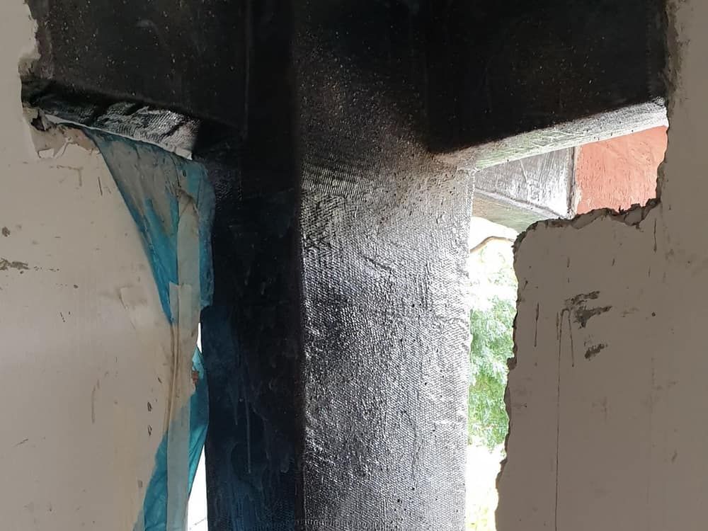 Güçlendirilmiş kolon (mantolama) — Yapı Güçlendirme, Otfa Mühendislik