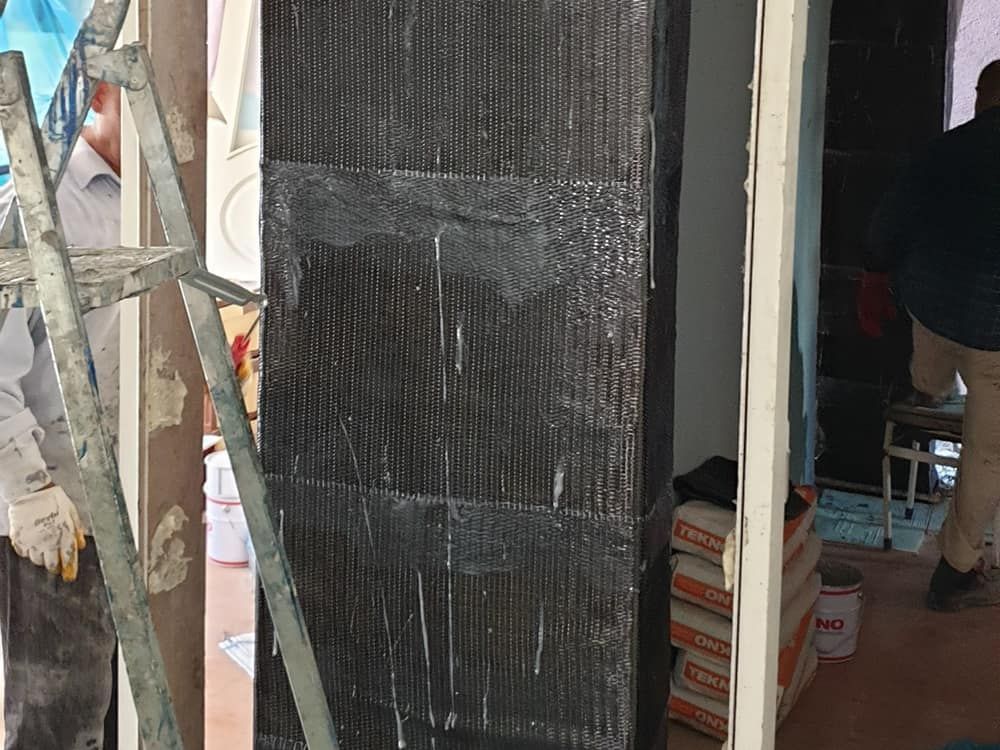 Karbon fiber güçlendirme — Yapı Güçlendirme, Otfa Mühendislik